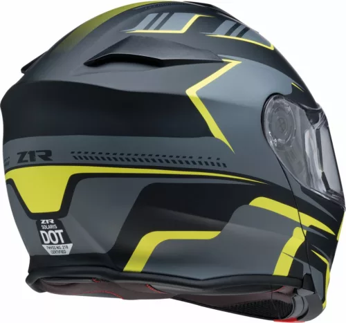 Cască Z1R Solaris 2.0 Slater negru/gri/mat/galben