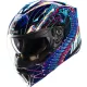 Cască Icon Threshold Synthwave Lazer Cobra