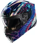 Cască Icon Threshold Synthwave Lazer Cobra