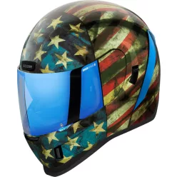 Cască Icon Airform Old Glory negru/albastru/rosu/alb
