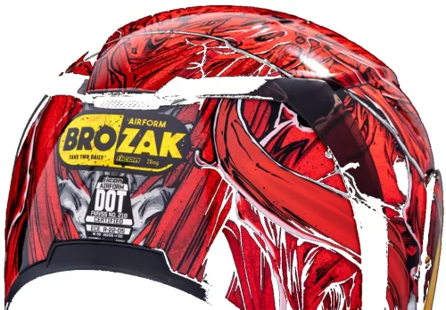 Casca-Icon-Airform-Brozak-MIPS-rosu---viziera-neagra