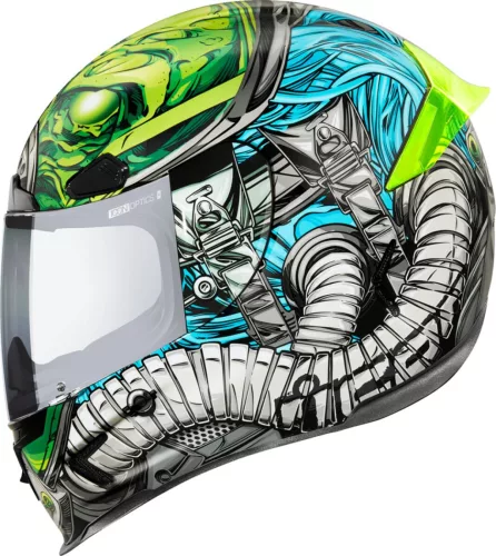 Casca-Icon-Airframe-Pro-Outbreak---viziera-argintie