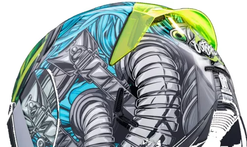 Casca-Icon-Airframe-Pro-Outbreak---viziera-argintie