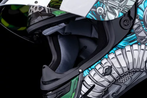 Casca-Icon-Airframe-Pro-Outbreak---viziera-argintie