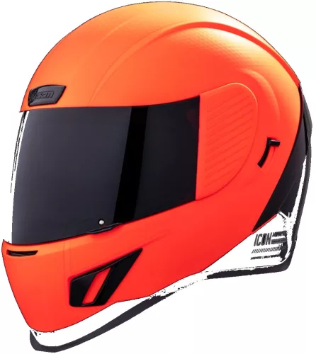 Casca-Icon-Airform-Counterstrike-MIPS-orange---viziera-neagra
