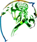 Casca-Icon-Airflite-Bugoid-Blitz---Viziera-Iridium-Albastru