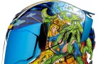 Casca-Icon-Airflite-Bugoid-Blitz---Viziera-Iridium-Albastru