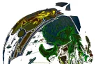 Casca-Icon-Airflite-Bugoid-Blitz---Viziera-Iridium-Albastru