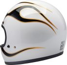 HELMET GRINGO W/B FLAM XS