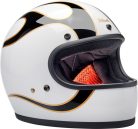 HELMET GRINGO W/B FLAM XS