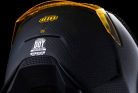Casca Icon Airframe Pro Carbon 4Tress negru/auriu
