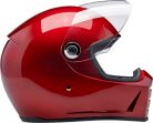 HELMET LANESPLTR RED LG