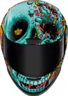 Cască Icon Airform The Munchies negru/cyan/portocaliu/rosu/galben