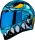 Cască Icon Airform Manik'RR negru/cyan/lucios/alb/galben