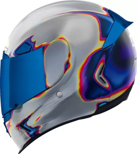 Cască Icon Airframe Pro Re-Entry albastru/mat/rosu/argintiu/galben