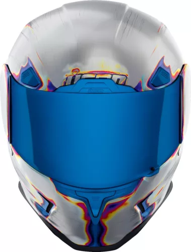 Cască Icon Airframe Pro Re-Entry albastru/mat/rosu/argintiu/galben
