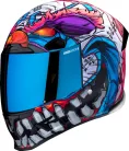 Cască Icon Airframe Pro Krazy Klown 2 negru/albastru/roz/violet/alb