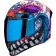 Cască Icon Airframe Pro Krazy Klown 2 negru/albastru/roz/violet/alb