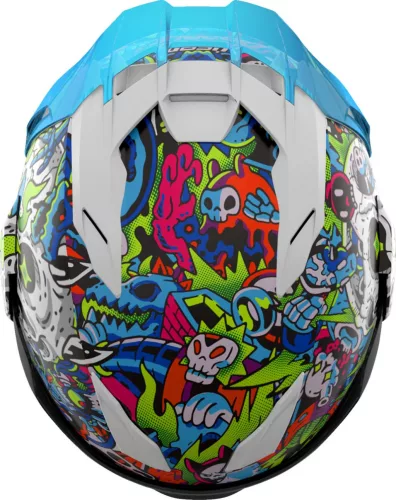 Cască Icon Ultraflite multi Doodle 3