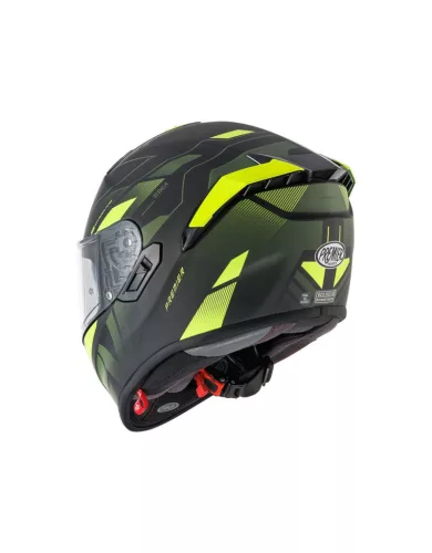 Cască Premier Evoluzione PR Y9 BM negru/fluo galben