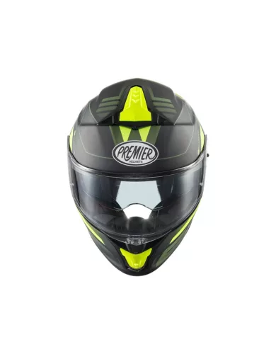 Cască Premier Evoluzione PR Y9 BM negru/fluo galben