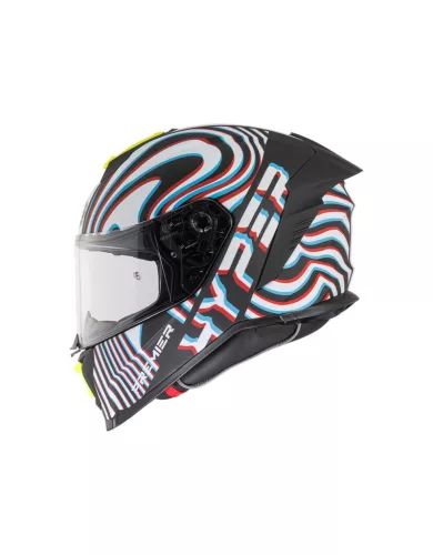 Cască Premier Hyper PS Y8 negru/albastru/rosu/alb