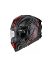 Cască Premier Hyper Carbon PS 2 negru/rosu
