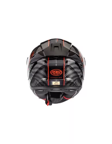 Cască Premier Hyper Carbon PS 2 negru/rosu