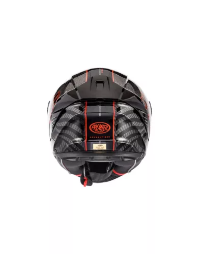 Cască Premier Hyper Carbon PS 2 negru/rosu