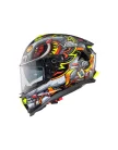 Cască Premier Typhoon LY 12 gri/rosu/galben