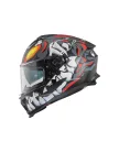 Cască Premier Typhoon MO 92 BM negru/gri/rosu/alb