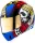 Cască Icon Airform Lucky Lid 5 negru/albastru/lucios/rosu/alb/galben