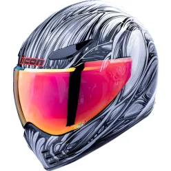 Cască Icon Domain Nouveau lucios/argintiu