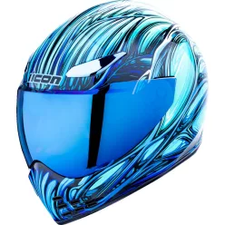 Cască Icon Domain Nouveau albastru/lucios