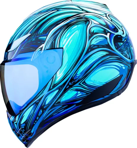 Cască Icon Domain Nouveau albastru/lucios