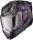 Cască Icon Ultraflite Opal Mandala negru/violet/argintiu