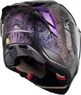 Cască Icon Ultraflite Opal Mandala negru/violet/argintiu