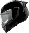 Cască Icon Ultraflite Solid negru/lucios
