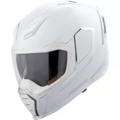 Cască Icon Ultraflite Solid lucios/alb