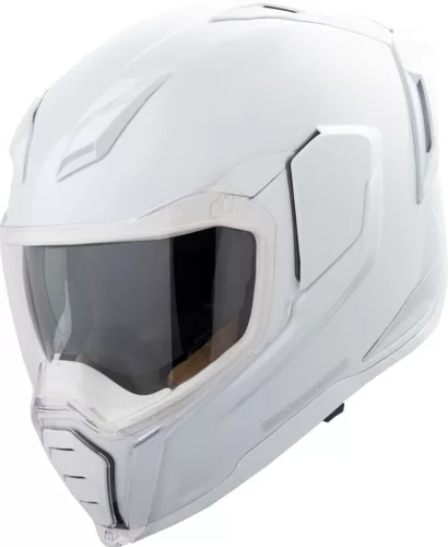 Cască Icon Ultraflite Solid lucios/alb