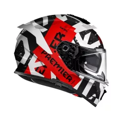 Cască Premier Devil TP 92 negru/rosu/alb