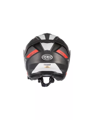 Cască Premier JT5 Carbon MA 2 BM gri/rosu/alb