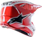 Casca Alpinestars Sm10 Unit Rd/Wt