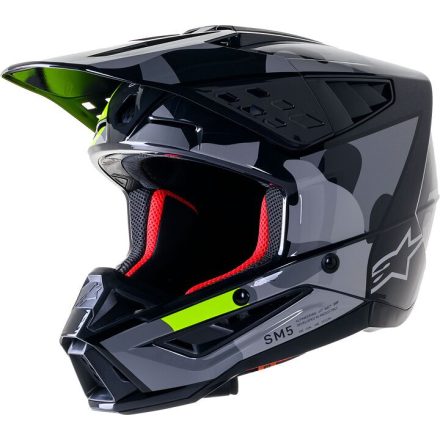 Casca Alpinestars Sm5 Rov2 Gy/Ylw M