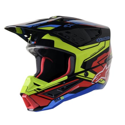 Casca Alpinestars Sm5 Act2 Bk/Y/R S