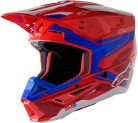 Casca Alpinestars Sm5 Act2 Red/Bl