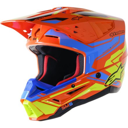 Casca Alpinestars Sm5 Act2 Or/C/Y Xl