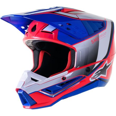 Casca Alpinestars Sm5 Sail Pk/Bl 2X