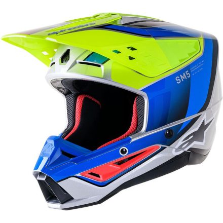 Casca Alpinestars Sm5 Sail Ylw/Bl S