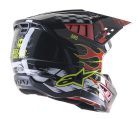 Casca Alpinestars Sm5 Rash Red/G S